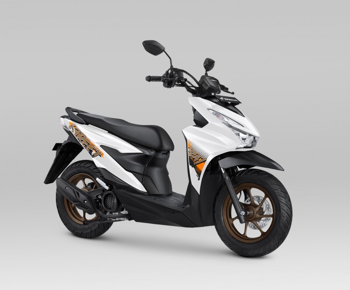 Skutik Terlaris Honda BeAT dan Honda BeAT Street Tampil dengan Warna dan Striping Terbaru