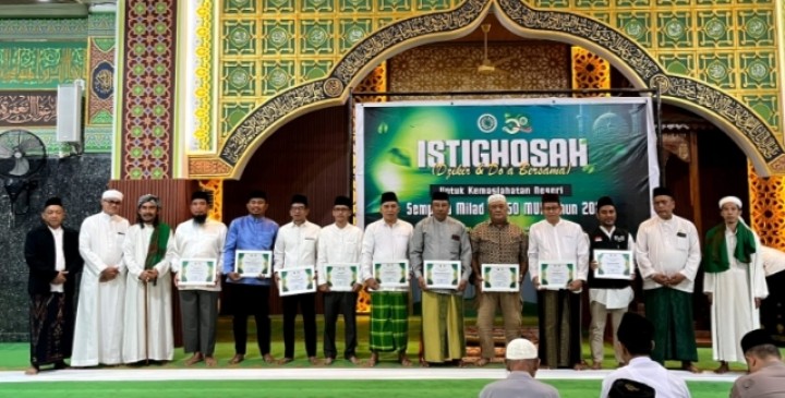 Milad ke 50, MUI Bengkalis Gelar Istighosah, Dzikir Doa Bersama