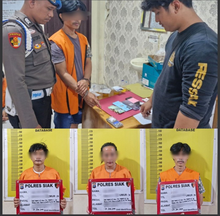 Jaringan Shabu Lintas Kampung Digulung Sat Narkoba Polres Siak, 3 Tersangka Ditangkap