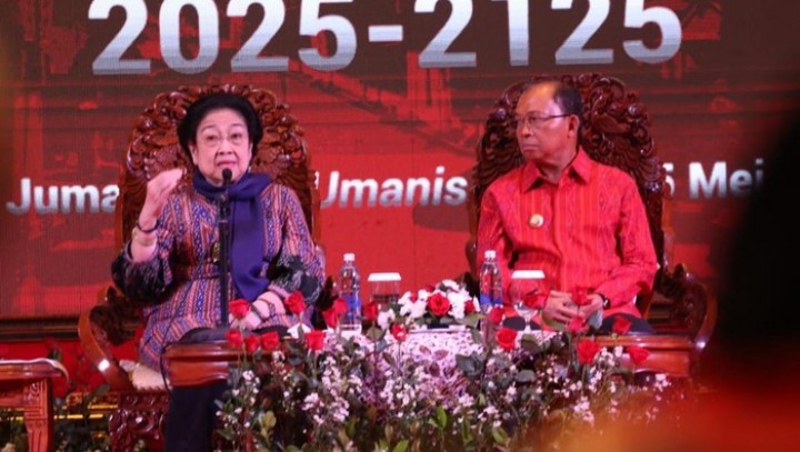 Megawati Serukan Kader PDIP Dukung Pemerintah Prabowo-Gibran 