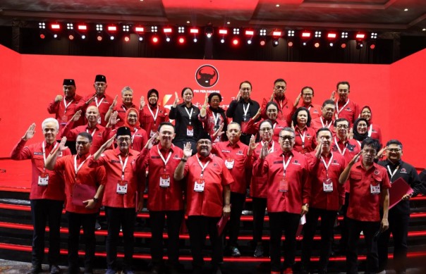 Berikut Daftar Kepengurusan Baru PDIP