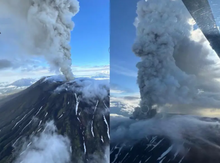 Gunung Krasheninnikov di Rusia Meletus untuk Pertama Kalinya Sejak 1550 Setelah Gempa Berkekuatan 8,8
