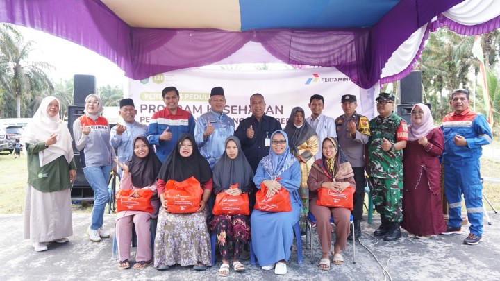 Pertagas Gelar Aksi Cegah Stunting di Siak, Dukung Kesehatan Ibu dan Balita