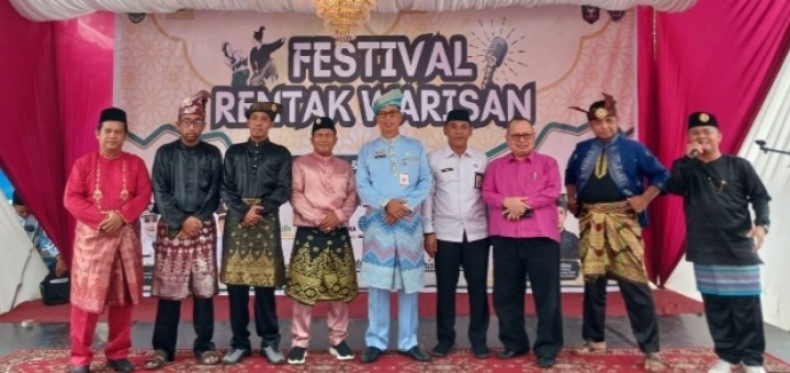 Pemkab Bengkalis Resmikan Festival Rentak Warisan di Mandau