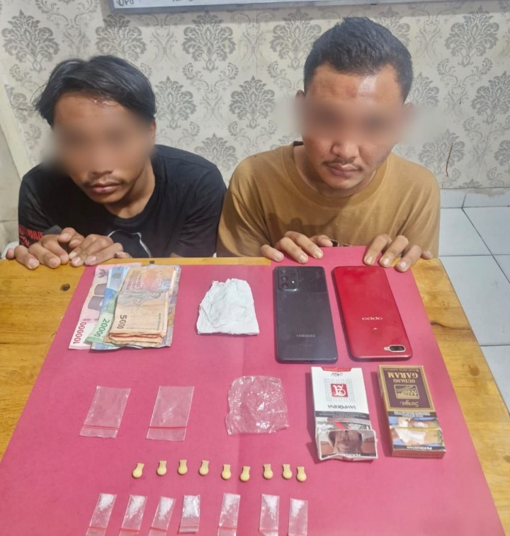 Gerebek Dini Hari di Kandis, Polisi Sita Shabu & Ekstasi dari Dua Pemuda