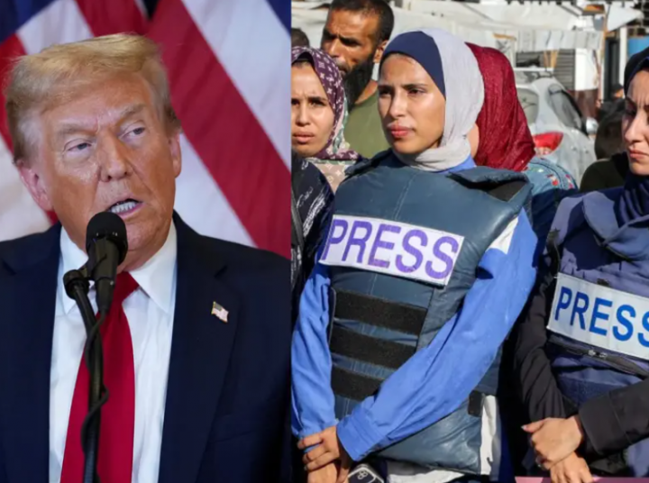 Donald Trump Ingin Jurnalis Asing Masuk ke Gaza, Ini Alasannya
