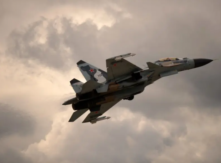 Jet Tempur Rusia Su-30SM Senilai 50 Juta Dolar Jatuh di Laut Hitam, Belum ada Konfirmasi dari Moskow