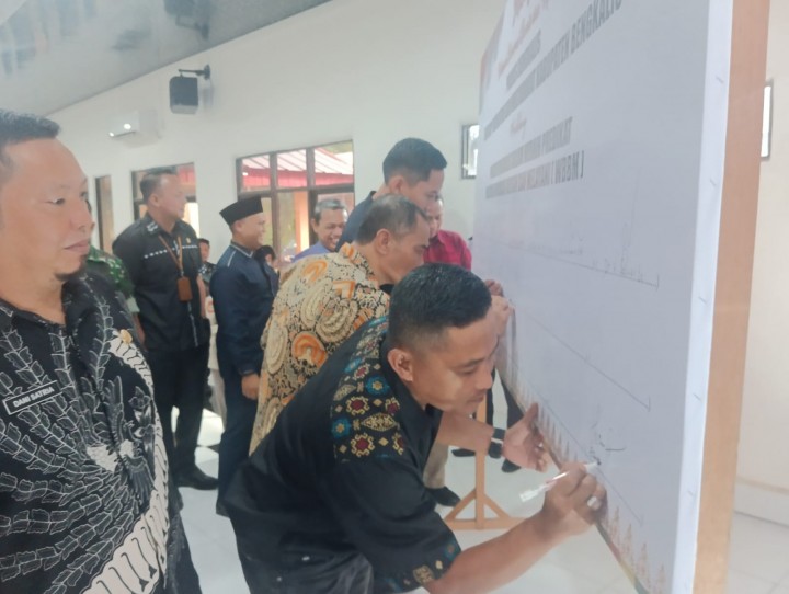 Plt PWI Bengkalis Dukung Polres Menuju Predikat WBBM