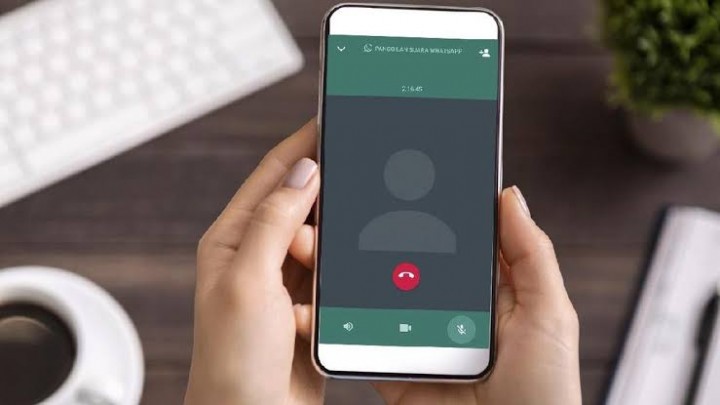 Panggilan telefon via whatsApp