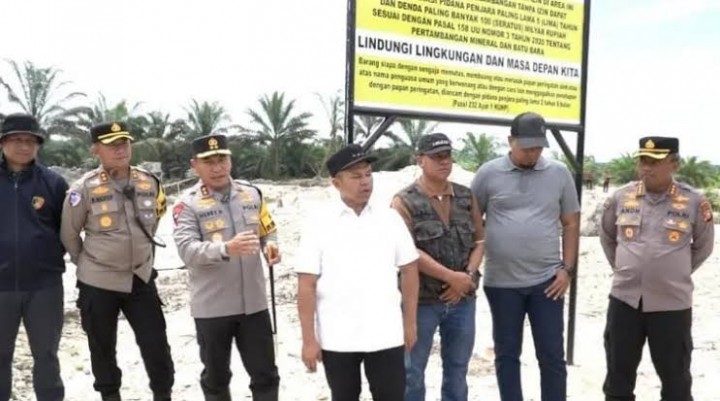 Penertiban PETI Berlanjut, Polda Riau Sasar Tambang Ilegal di Inhu
