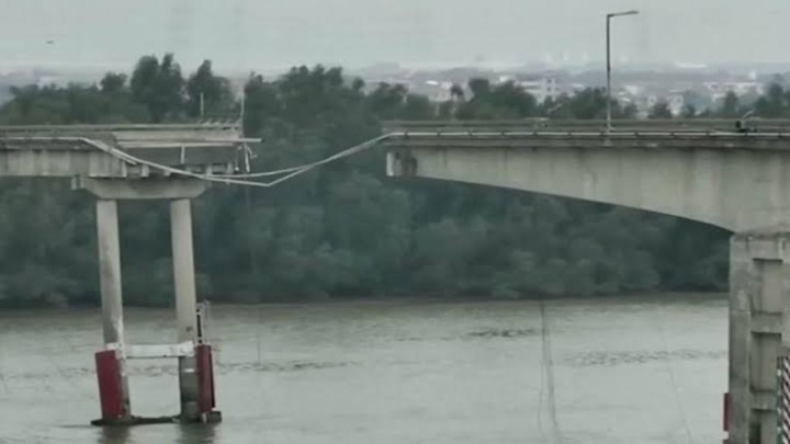 Mengerikan! 7 Orang Tewas Akibat Insiden Tali Jembatan di China Putus Saat Dibangun