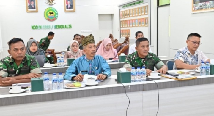 Bupati Bengkalis Akan Mendukung Percepatan Pembangunan SPPG Bersama TNI AD