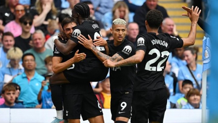 Hasil Liga Inggris: Tottenham Bikin Man City Tak Berkutik 