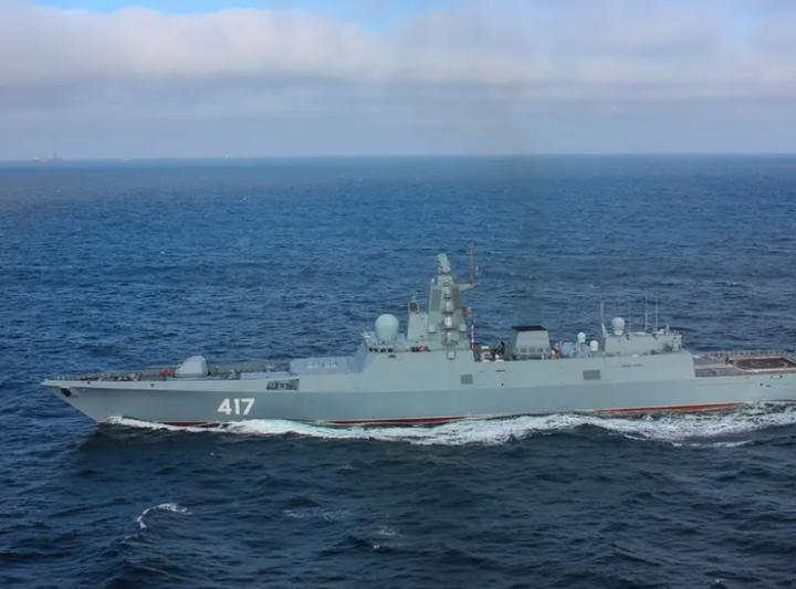 Fregat Rusia Laksamana Gorshkov, yang ditunjukkan dalam gambar ini, adalah bagian dari rencana ekspansi ambisius Angkatan Laut Rusia /net