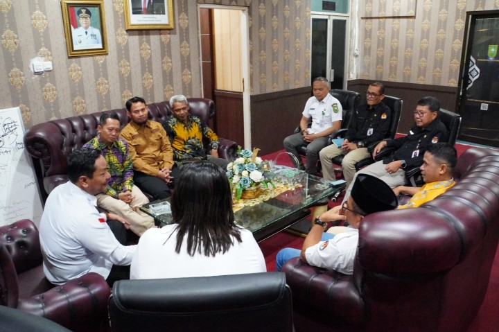 KPU Provinsi Riau Lakukan Audiensi dengan Kesbangpol, Bahas Hibah dan Penguatan Pendidikan Pemilih