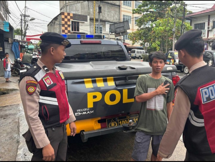 Cegah Premanisme dan Tindak Pidana, Sat Samapta Polres Inhil Patroli Rutin