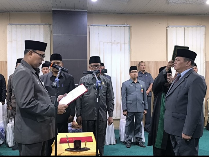 Pemkab Inhil Lantik 14 PTP, Sekda: Ini Penyegaran dan Regenerasi