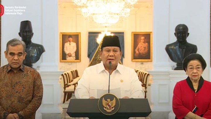 Prabowo: Saya Perintahkan Polisi-TNI Tindak Tegas Perusakan hingga Penjarahan. (X/Foto)
