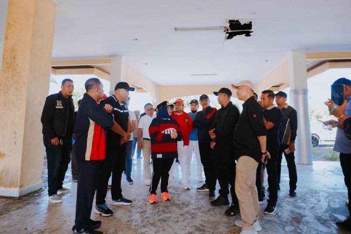 Bupati Bengkalis Tinjau Terminal Akap yang Bakal Disulap Jadi Kampus Poltek Bengkalis Cabang Duri