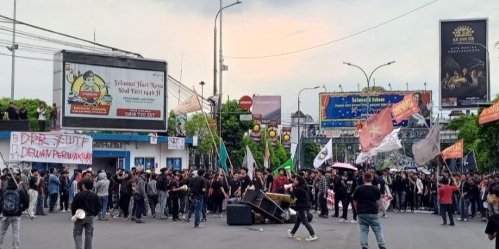 Polda Sulsel Tetapkan 11 Tersangka Pembakar DPRD Makassar dan DPRD Sulawesi Selatan. (Tangkapan Layar)