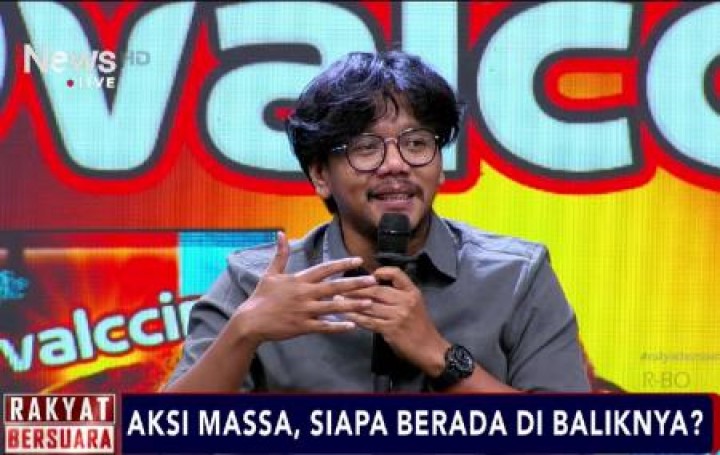 Ferry Irwandi Beberkan 2 Faktor Pemicu Aksi MAssa Berujung Ricuh. (Tangkapan Layar)