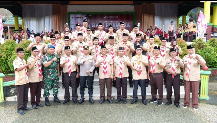 Hari Pramuka ke-64, Bupati Herman Tekankan Peran Pramuka Bangun Ketahanan Bangsa