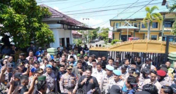 DPRD Bengkalis Sambut Baik Kedatangan Aliansi Gerakan Rakyat dan Mahasiswa