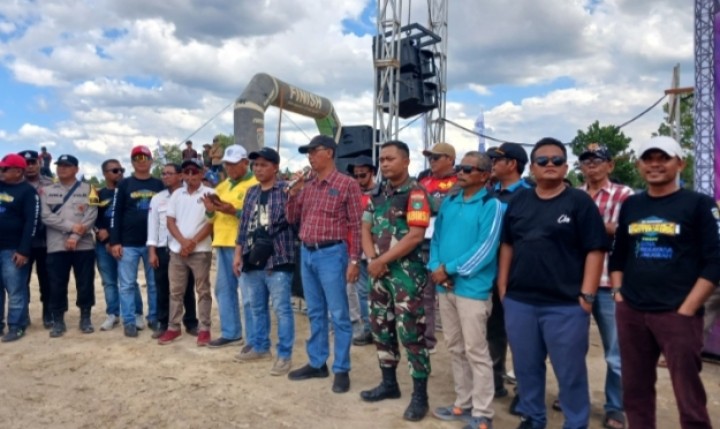 Kejuaraan Gasstrack di Desa Simpang Padang, Bupati Harap Lahirkan Atlet Berprestasi