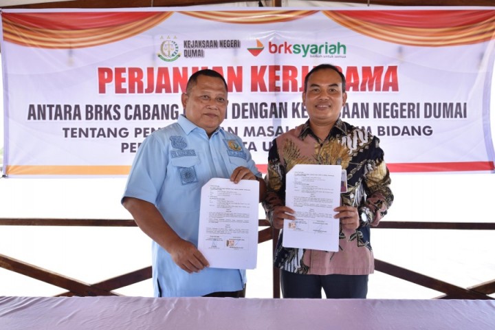 Kerja Sama BRK Syariah Cabang Dumai dengan Kejari Dumai
