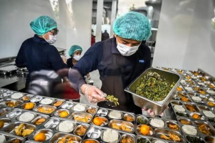Dapur Makan Bergizi Gratis. Sumber: Internet