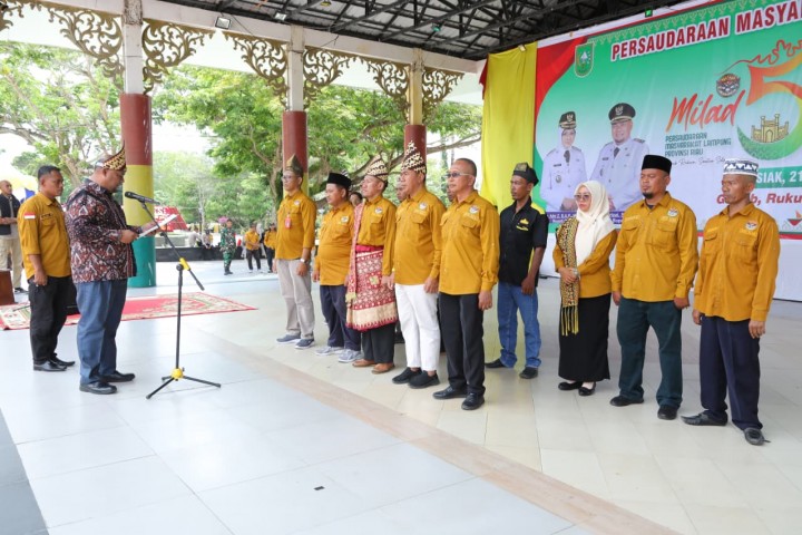 Milad ke-5 PERMAS LAMPRI di Siak: Pererat Persaudaraan, Tumbuh dan Berkarya di Tanah Lancang Kuning