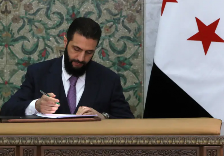 Presiden Suriah Ahmad Al-Sharaa/ AFP