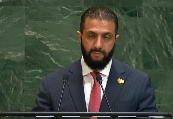Presiden Suriah Ahmed al-Sharaa /YouTube PBB