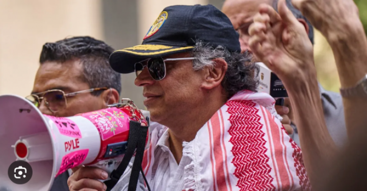 AS Cabut Visa Presiden Kolombia Petro usai Ikut Demo Bela Palestina di New York. (Tangkapan Layar)