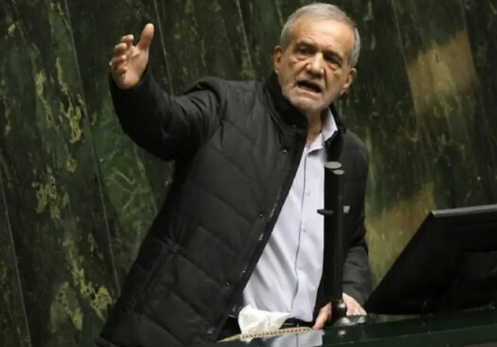 Presiden Iran Masoud Pezeshkian /AFP