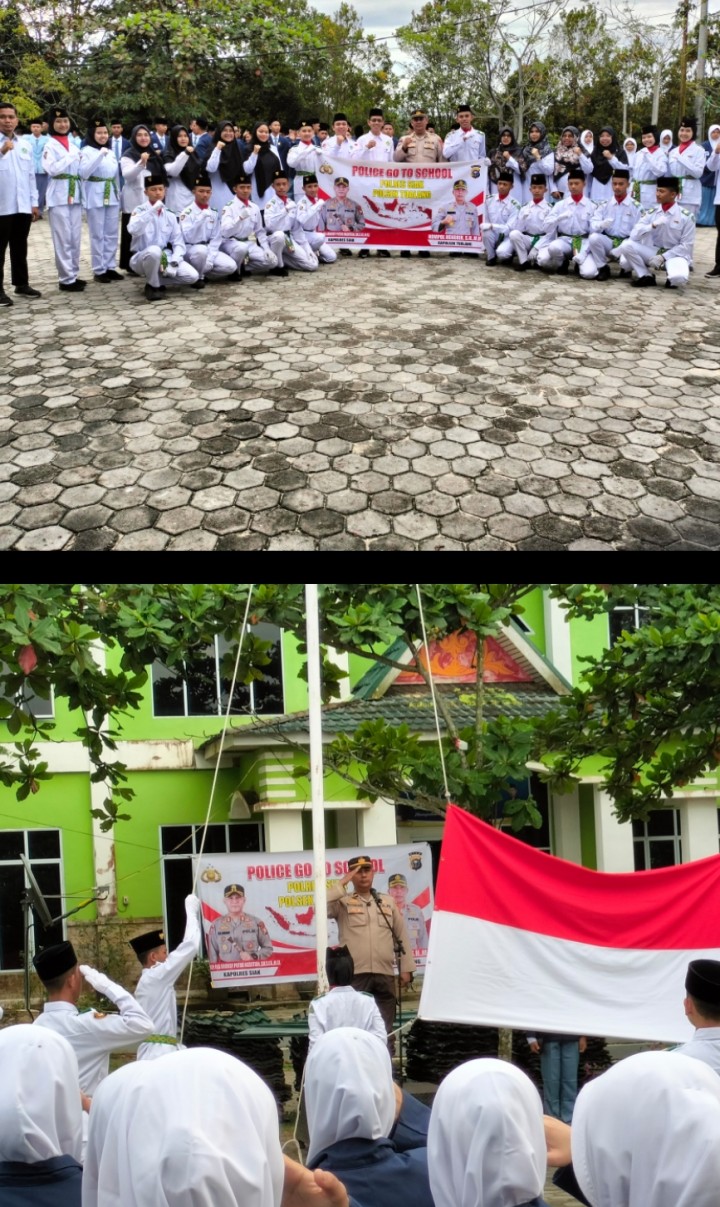 340 Siswa MAN Insan Cendikia Antusias Ikuti Program Police Goes To School
