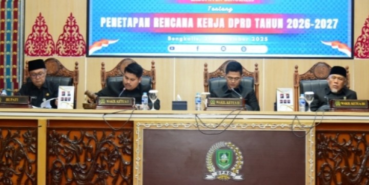 Bupati Diwakili Sekda Hadiri Rapat Paripurna DPRD Agenda PRK TA 2026-2027