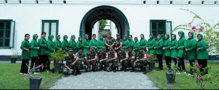 Kunjungan Kerja ke Koramil 01/Siak, Dandim 0322 Tanamkan Semangat Kebersamaan