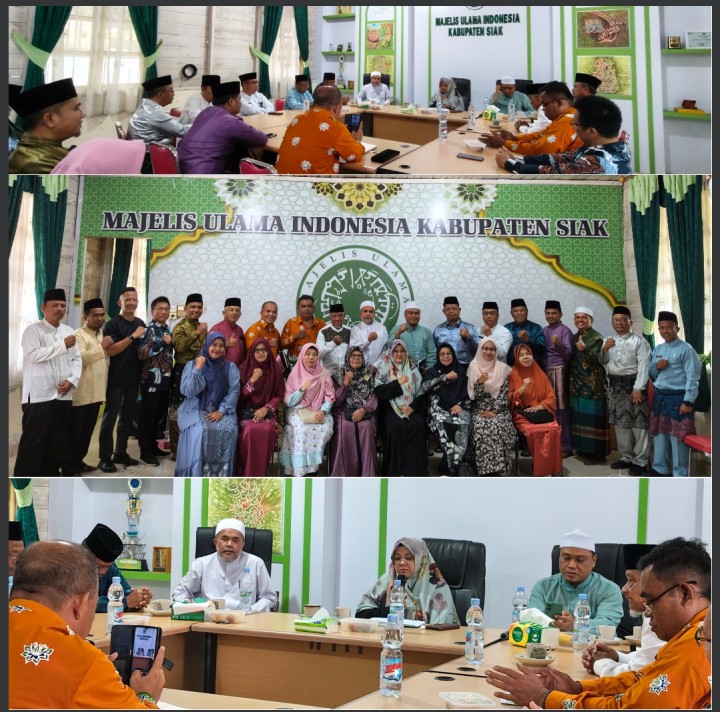 Bupati Siak Kunjungi Kantor MUI: Bersatu dengan Ulama dan Tokoh Agama, Tenangkan Umat di Tengah Krisis