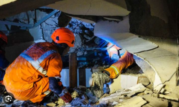 Update Tragedi Musala Ponpes Sidoarjo: 16 Orang Tewas, 104 Korban Selamat. (Tangkapan Layar)