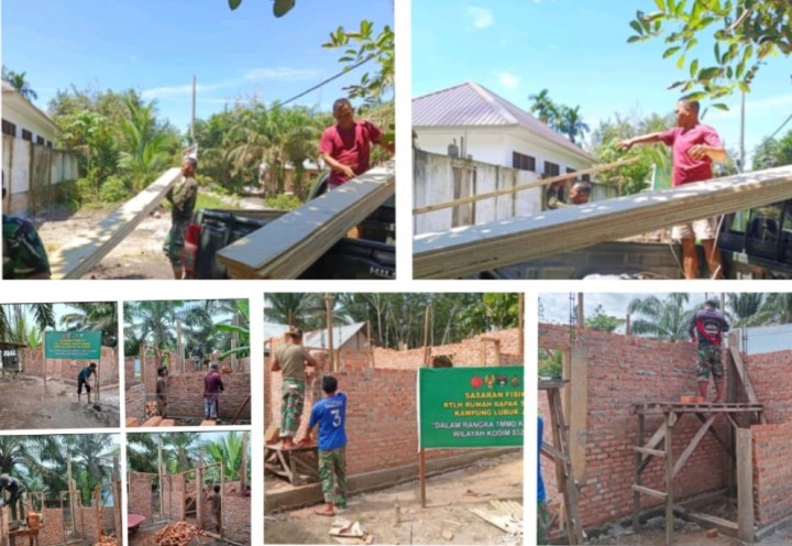 Pra TMMD ke-126 Kodim 0322/Siak Capai 22 Persen, Bukti Sinergi TNI dan Warga untuk Majukan Desa