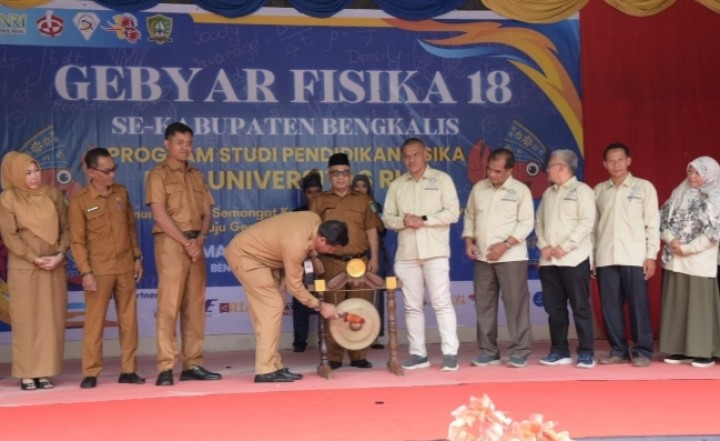 FKIP Gelar Gebyar Fisika ke 18 Dibuka Staf Ahli Bupati Bengkalis
