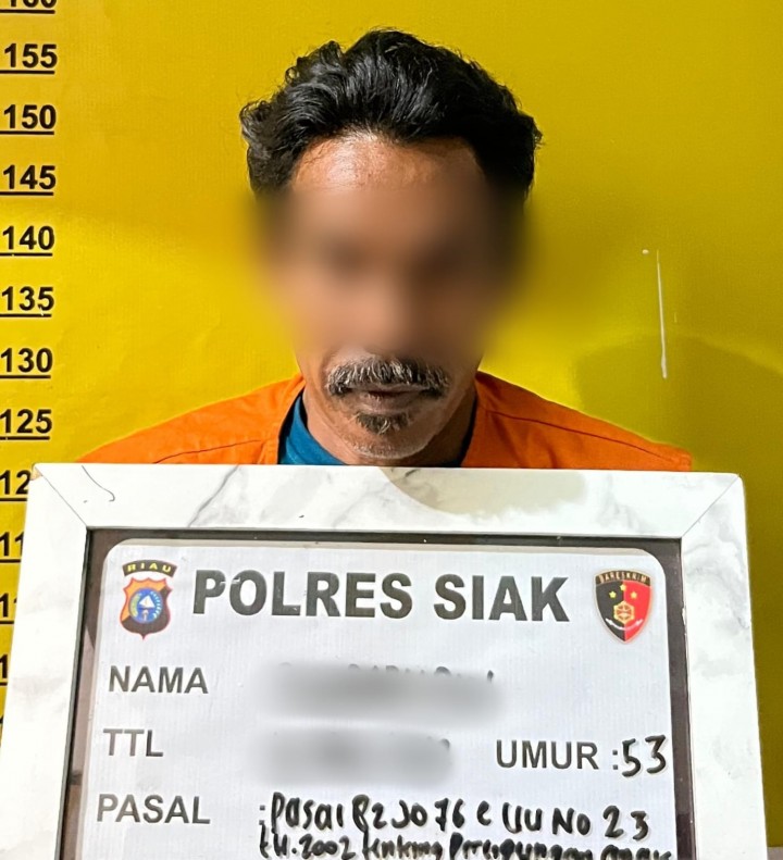Polsek Sungai Apit Ungkap Kasus Pencabulan Anak di Bawah Umur, Pelaku Berusia 53 Tahun Diamankan