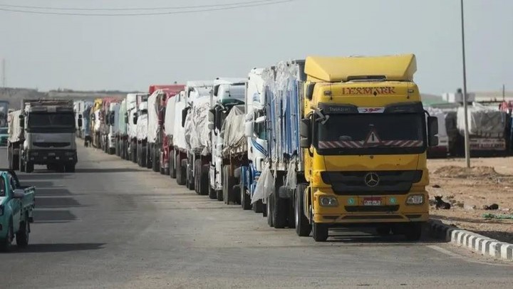 OCHA: 170.000 Ton Bantuan Kemanusiaan Menunggu Masuk Gaza 