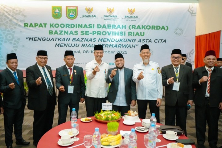 BAZNAS se-Riau Gelar Rakorda 2025 di Dumai, Bahas Penguatan Peran Zakat untuk Pengentasan Kemiskinan