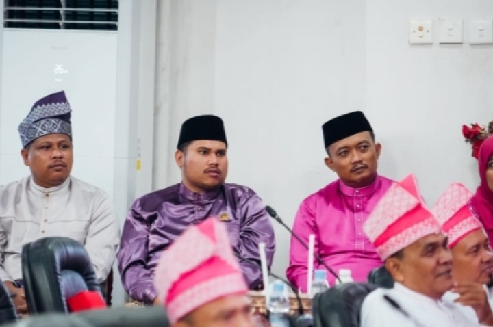Wakil Ketua I DPRD Bengkalis Hadiri Rapat Paripurna Hari Jadi Kabupaten Rohul