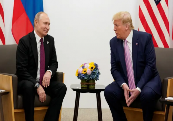 Presiden Amerika Serikat Donald Trump dan Presiden Rusia Vladimir Putin/ net