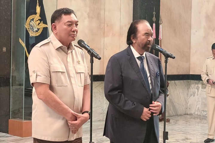 Wejangan Surya Paloh untuk Sjafrie Sjamsoeddin