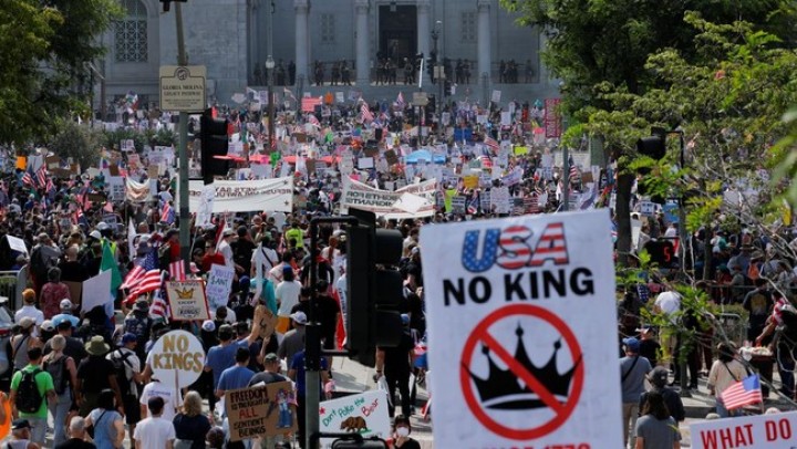 Mengenal Gerakan 'No Kings', Demo Besar Tolak Kebijakan Trump