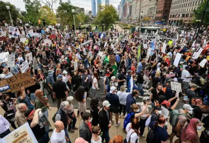Aksi Unjuk Rasa Anti-Trump Melanda AS dan Dunia Saat Protes No Kings Dimulai